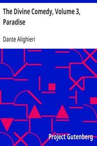 Capa de The Divine Comedy, Volume 3, Paradise