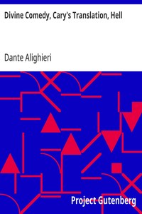 Capa de Divine Comedy, Cary's Translation, Hell