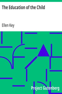 Capa de The Education of the Child