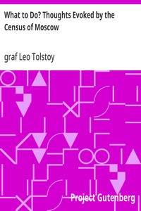 Capa de What to Do? Thoughts Evoked by the Census of Moscow