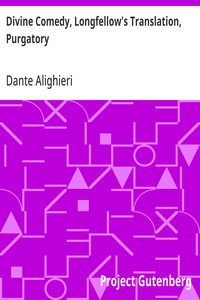 Capa de Divine Comedy, Longfellow's Translation, Purgatory